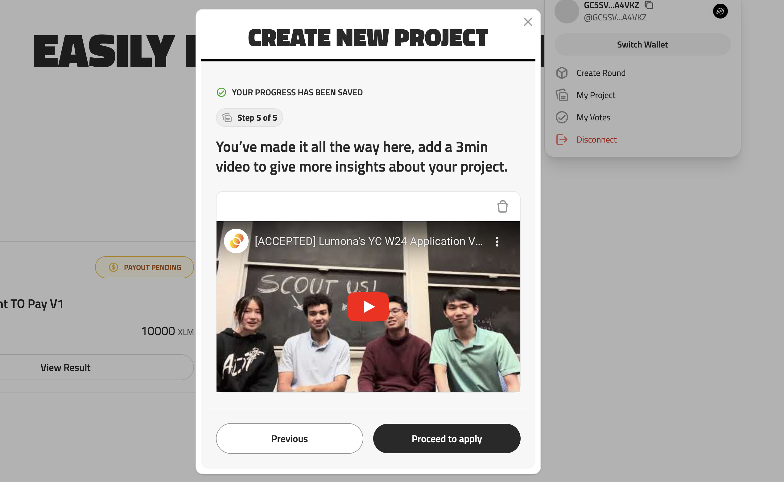 Added YouTube video link