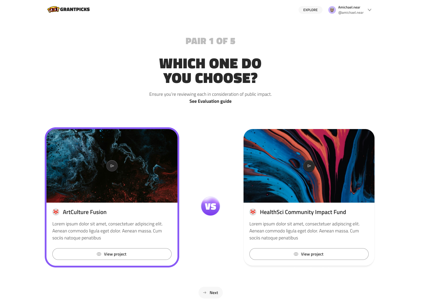 Pair Voting